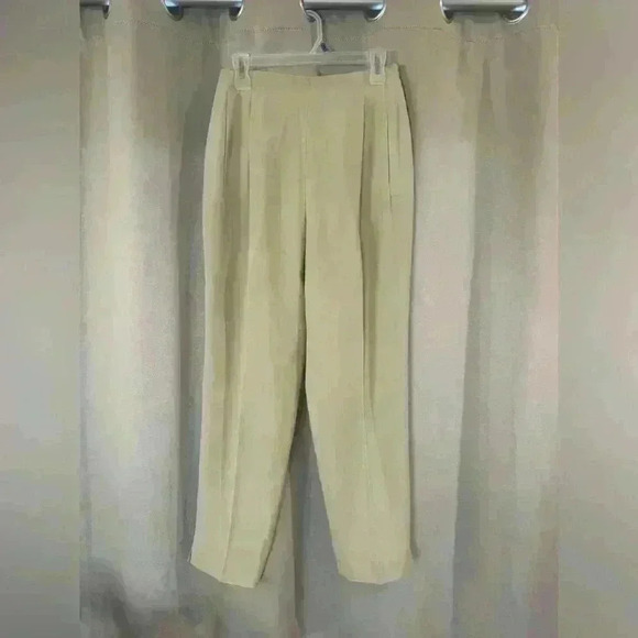 Women’s Tan Harve Bernard Slacks - Picture 1 of 8